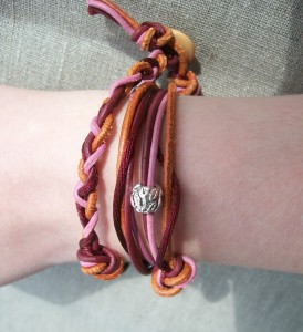Lederarmband DIY