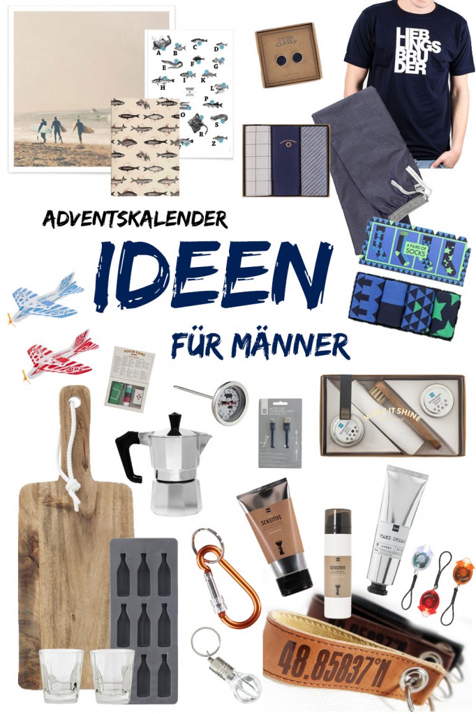 Stilvolle Befllen Von Adventskalender Fr Mnner Bild