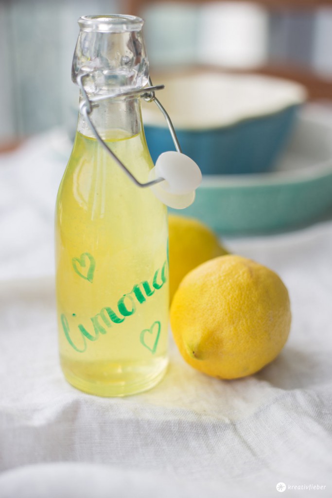 Limoncello selbermachen - leckerer Zitronenlikör einfach hergestellt