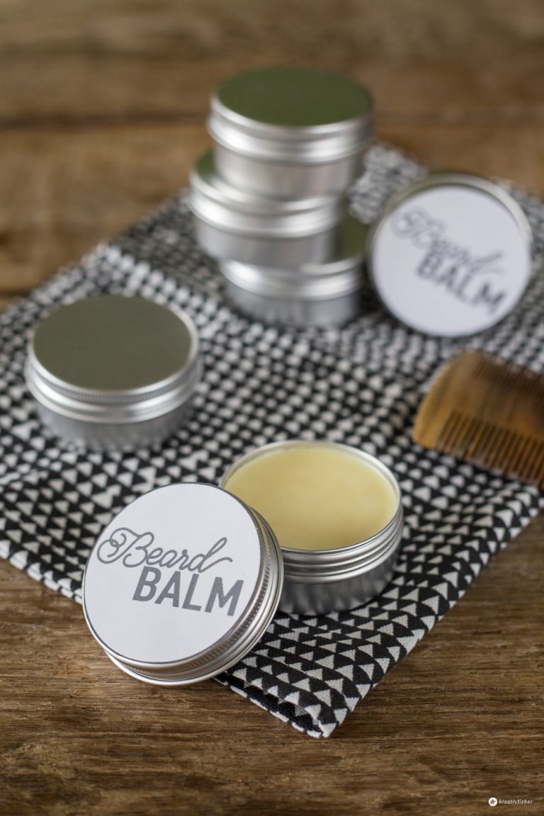 DIY Beard Balm Bart Balsam selbermachen kreativfieber