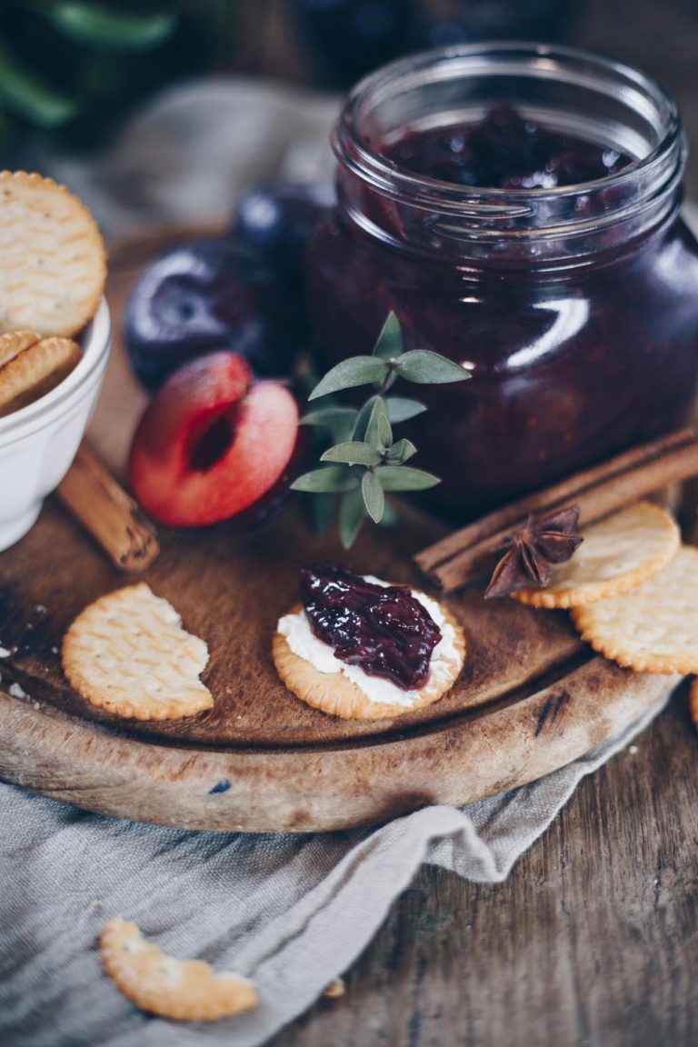 Pflaumen-Rotwein-Chutney Rezept - Geschenkidee aus der Küche