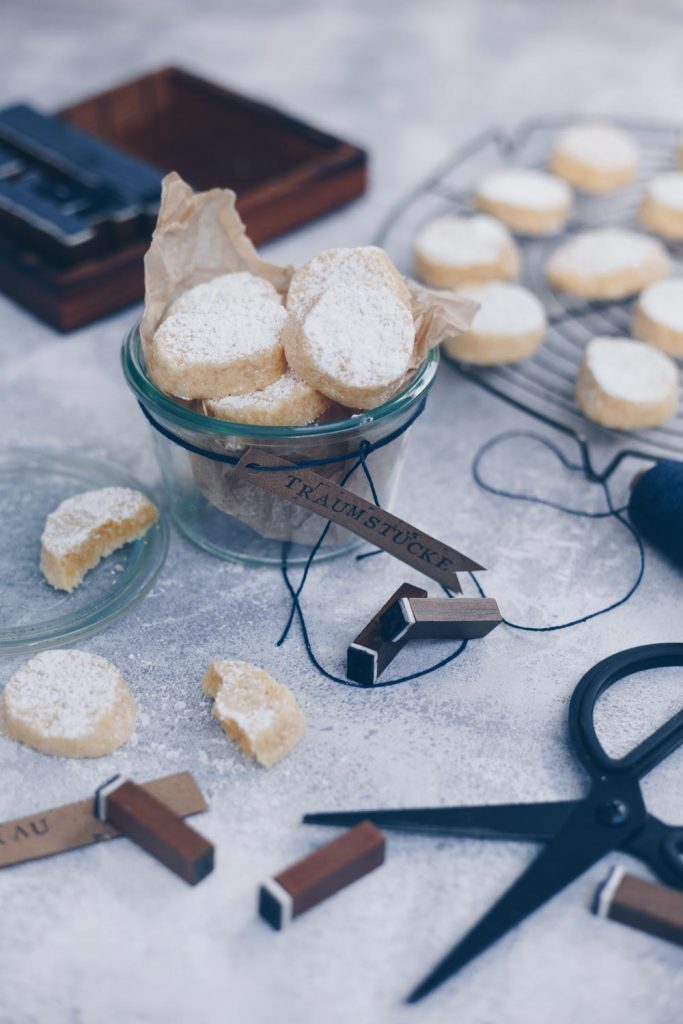Traumstücke backen - Weihnachtsplätzchen nur mit Eigelb