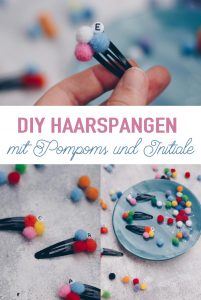 20er Pack Pompon Haarspangen Für Mädchen – Bunte Metallclips, Rutschfest