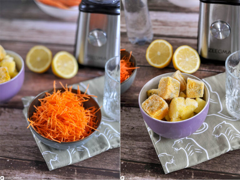 Detox Karotten-Smoothie mit Passionsfrucht