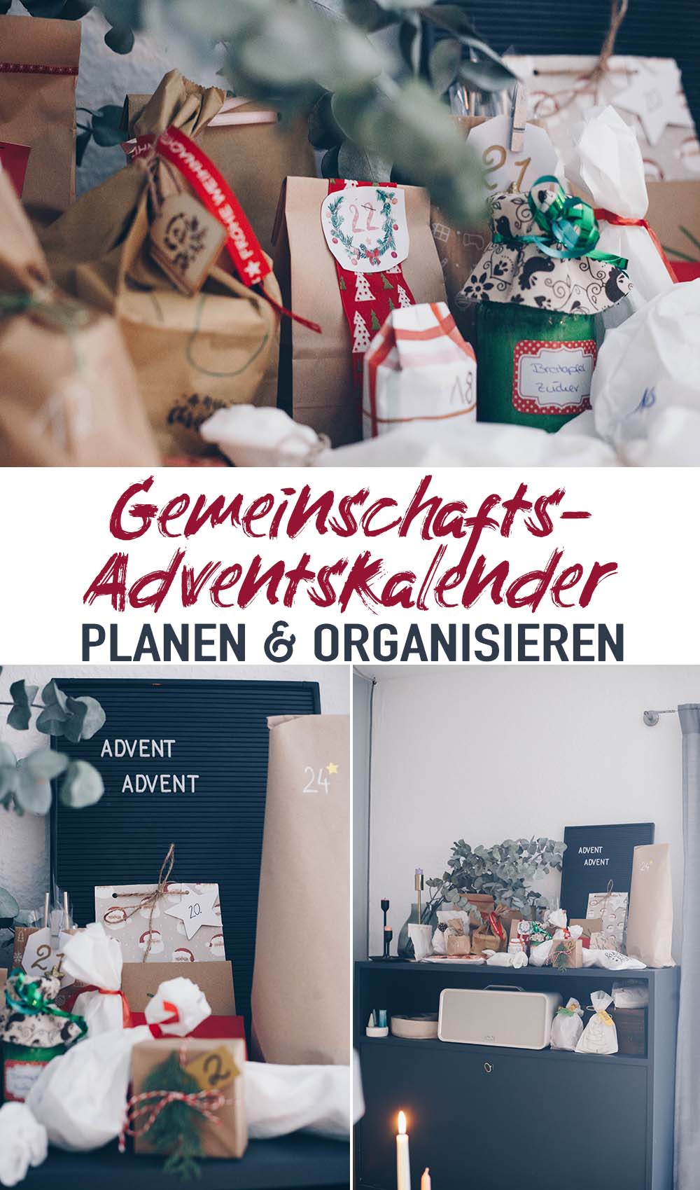 DIY Adventskalenderf llung ber 75 Kleine DIY Ideen F r Adventskalender