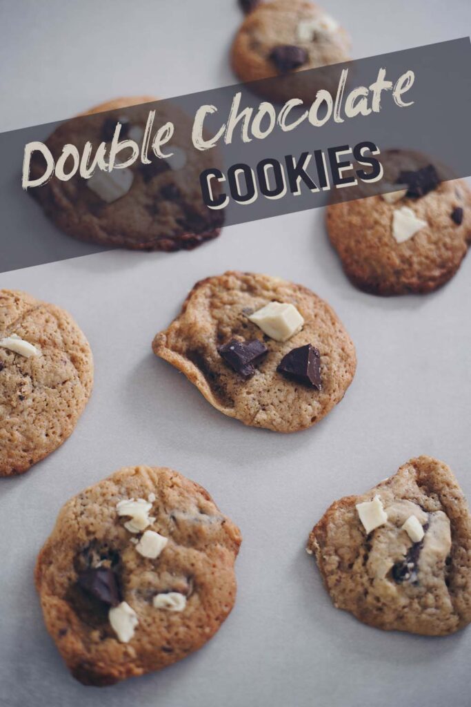 Double Chocolate Cookies - einfaches Keksrezept