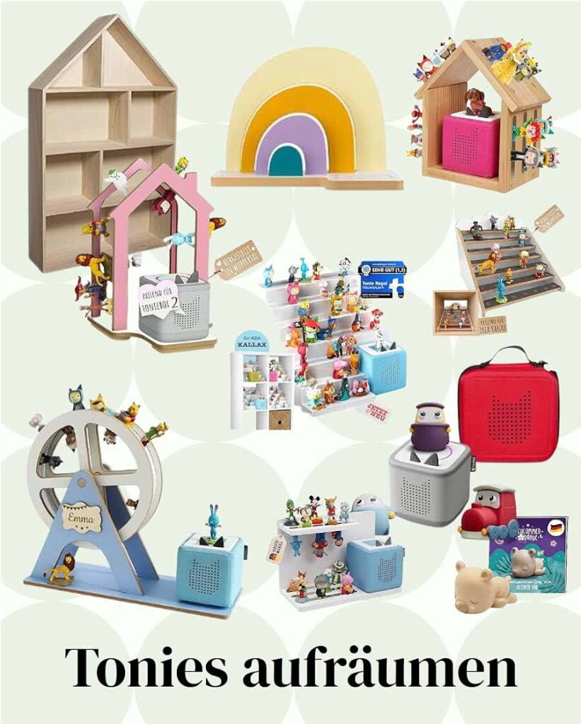 Tonies aufräumen die besten Produkte für Ordnung im Kinderzimmer
