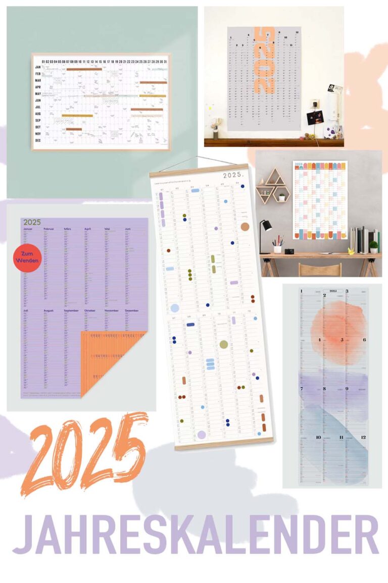 Die schönsten Kalender 2025 - Wandkalender, Familienkalender