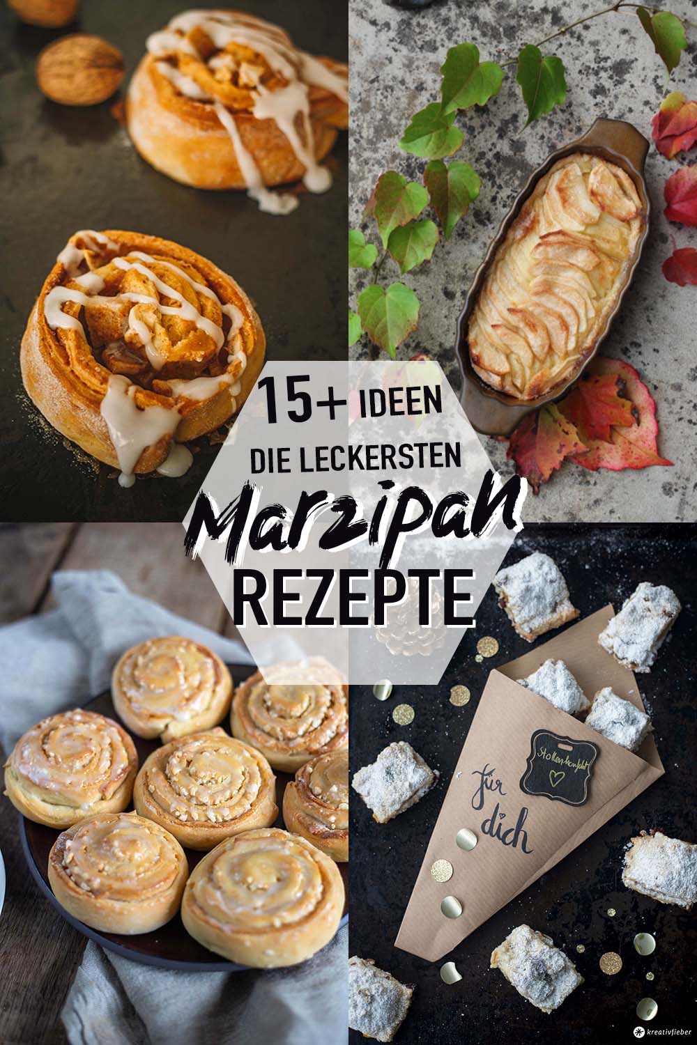 Die leckersten Marzipan Rezepte - Torten mit Marzipan, Marzipanaufstrich, Plätzchen mit Marzipan und mehr
