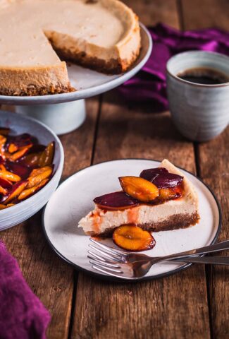 Pflaumen-Käsekuchen mit Zimt - herbstliches Rezept für die Pflaumensaison