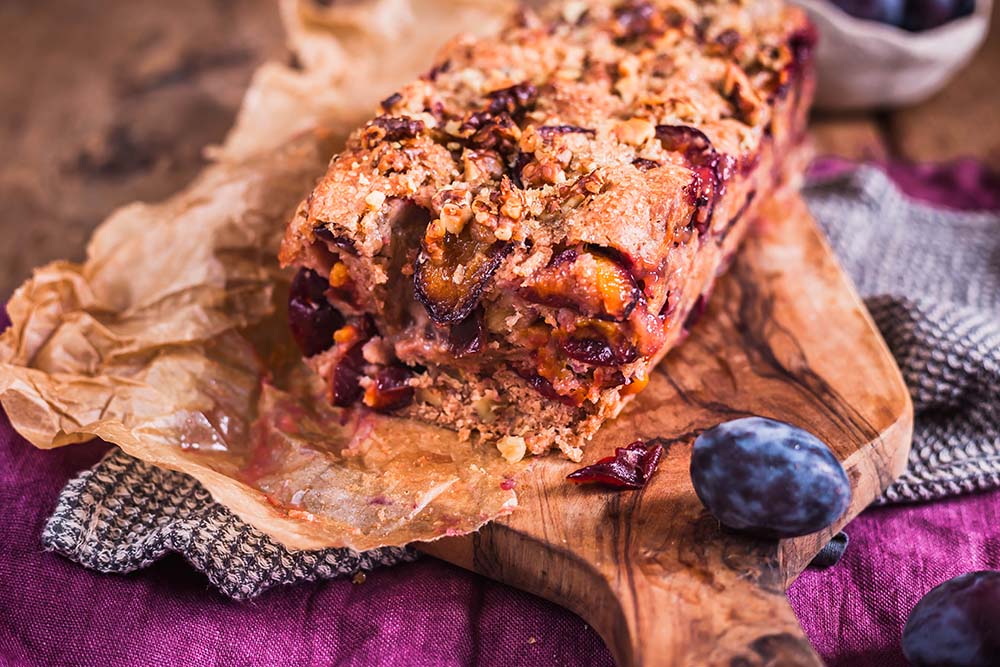 Super saftiger Pflaumenkuchen in der Kastenform