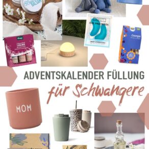 Adventskalender Füllung für eine schwangere Freundin