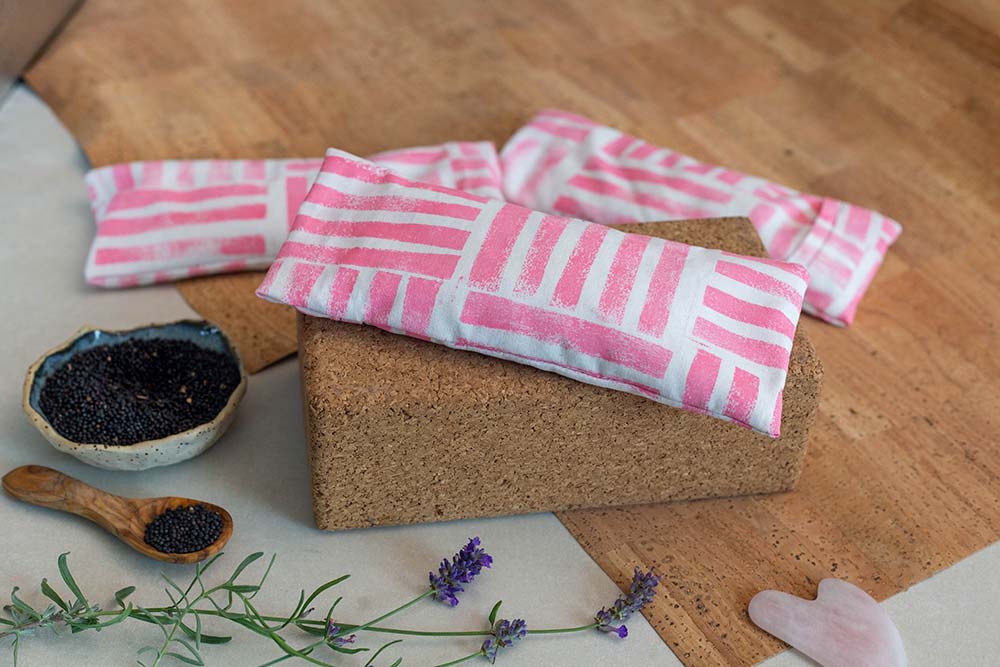 DIY Yoga Augenkissen Nähanleitung für Anfänger