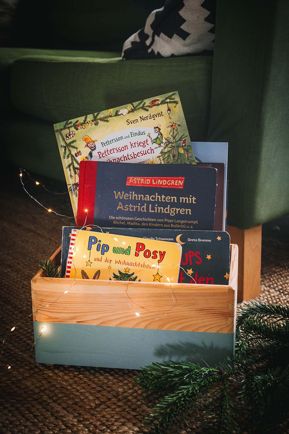 Buchtipps für eine Weihnachtsbücher Kiste für Kinder