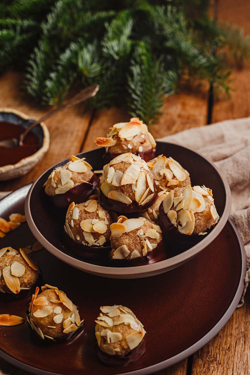 Marzipanplätzchen Rezept - glutenfreie Weihnachtsplätzchen backen