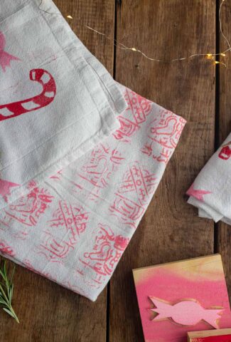 Textilien bedrucken mit echten Spekulatius ja oder nein