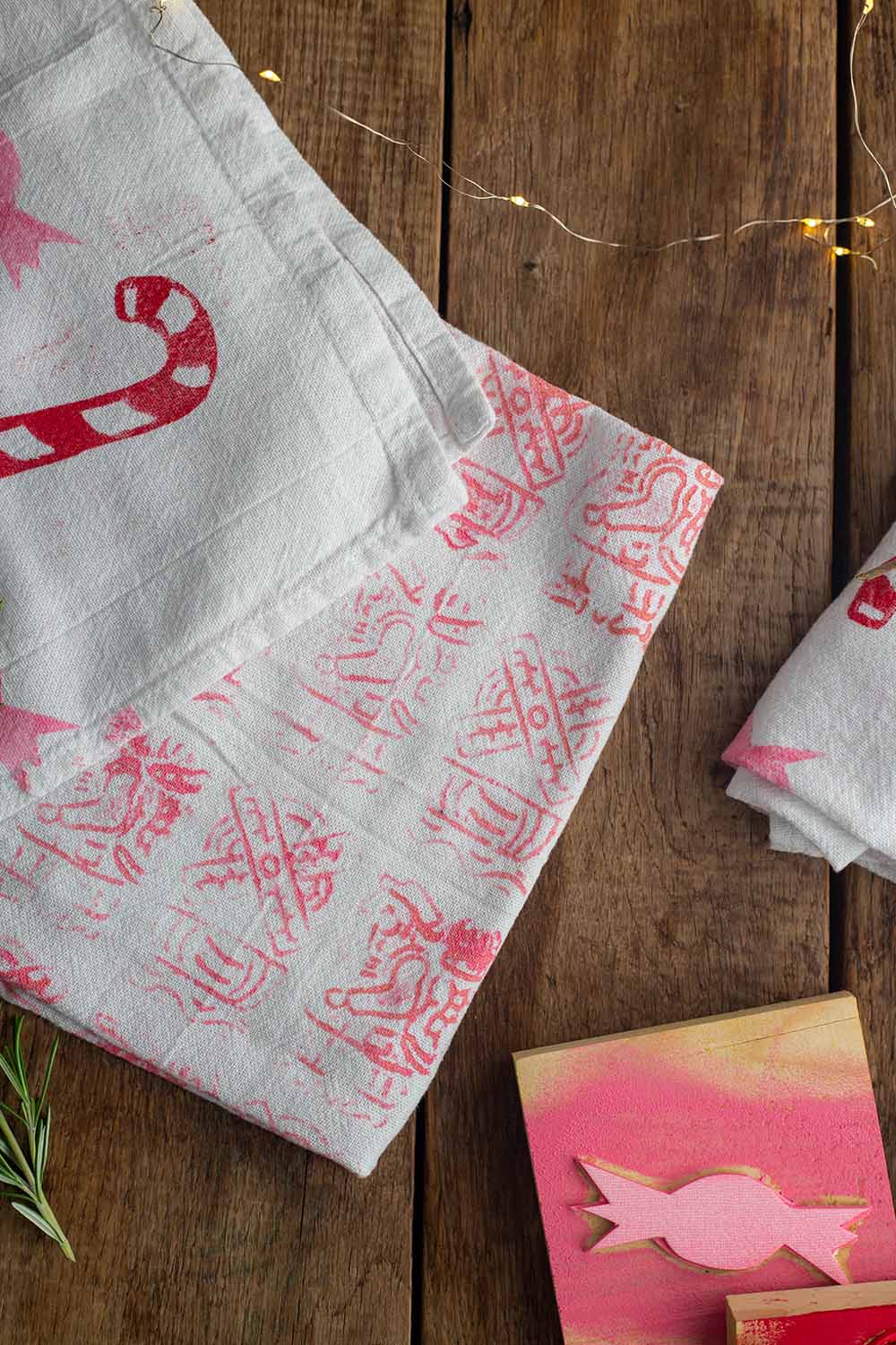 Textilien bedrucken mit echten Spekulatius ja oder nein