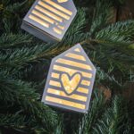 Einfache Lichthäuser selbermachen aus Gießmasse