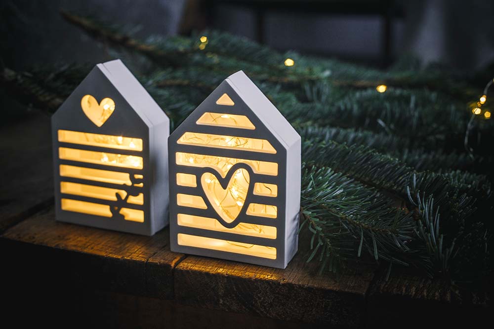 Lichthäuser zum verschenken selbermachen