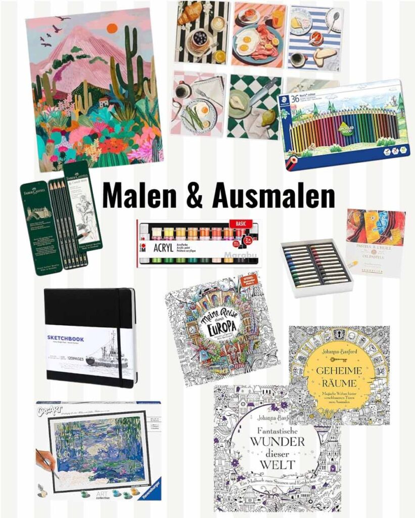 Ausmalen und Malen - analoge Beschäftigungsideen ohne Smartphone
