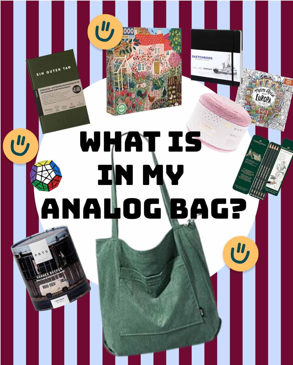Ideen für eine analog bag - What is in my analog bag