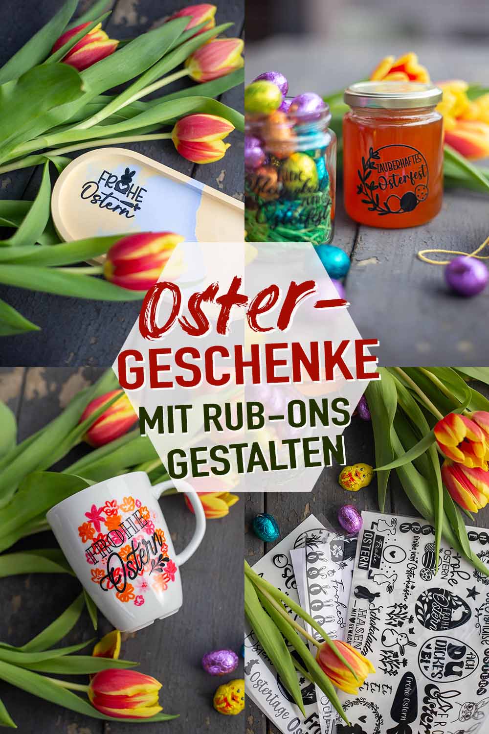 DIY Ostergeschenke mit Rub-ons gestalten – Einfache Ideen & Anleitung