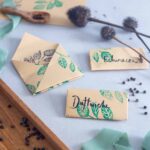 Einfache Saattütchen falten und Saatgut verschenken - Faltanleitung Samentüten