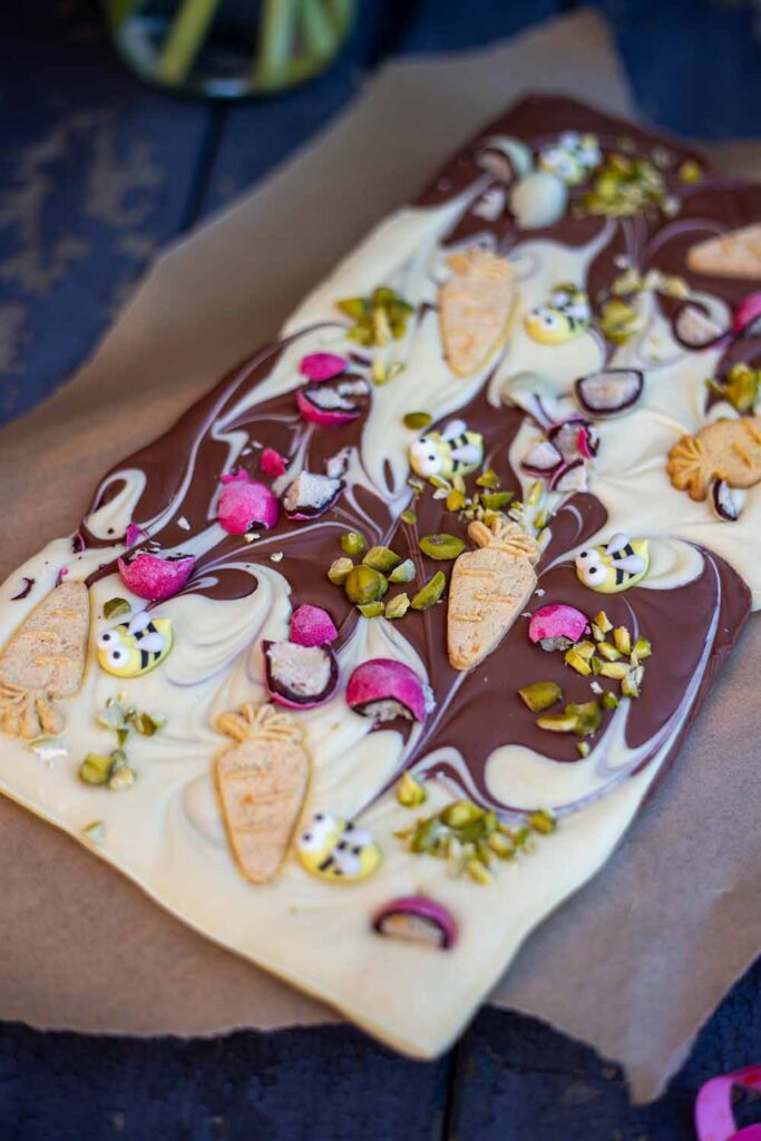 Bruchschokolade zu Ostern selbermachen - Oster-Bruchschokolade