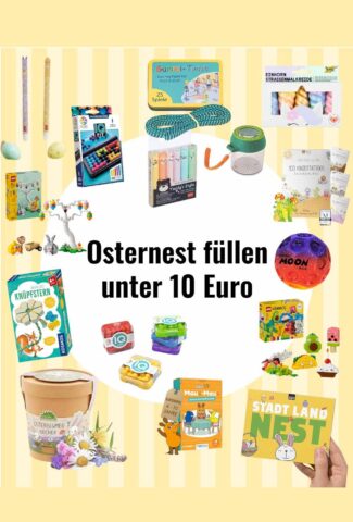 Osternest füllen 15 kleine Ostergeschenke unter 10 Euro für Kinder