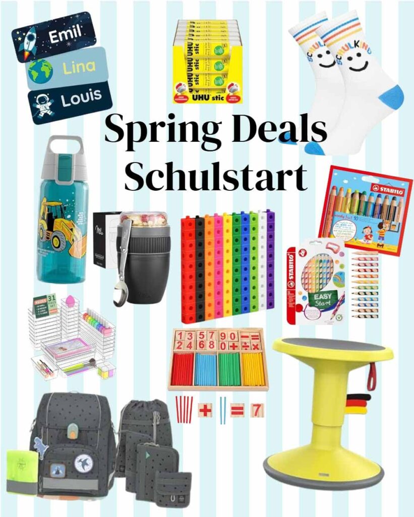 Spring Deals zum Schulstart