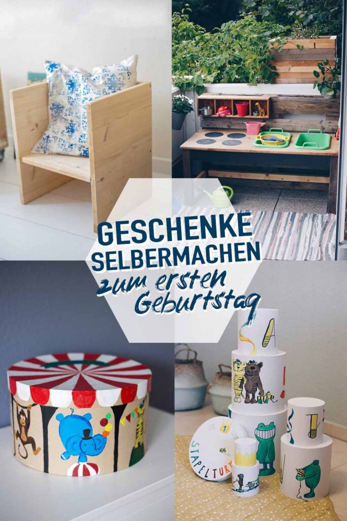 DIY Geschenke selbermachen zum ersten Geburtstag