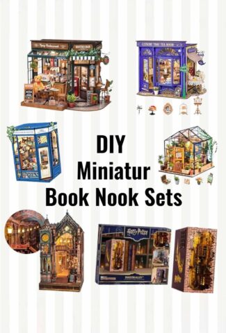 DIY Miniature Book Nook Sets zum Ausprobieren