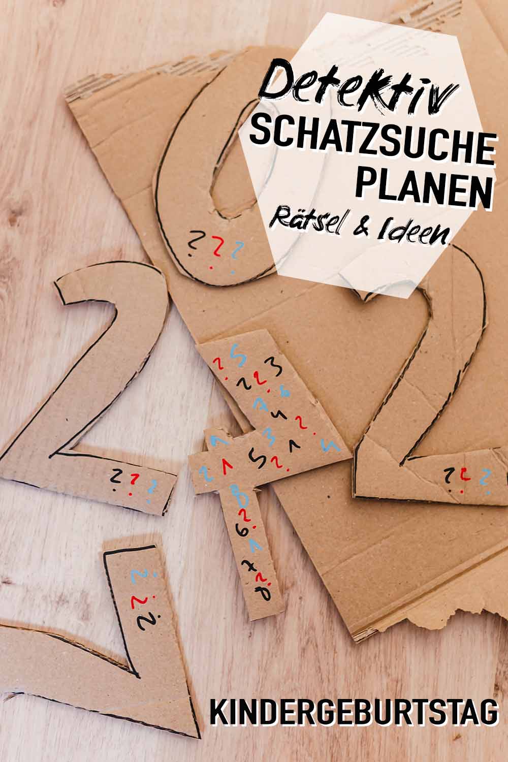 Detektiv Schatzsuche planen Kindergeburtstag für drei fragezeichen kids fans