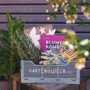 Geburtstagsgeschenk für Gartenfans - Garten Geschenkbox Ideen