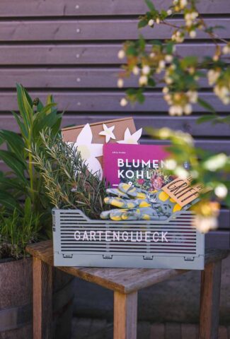 Geburtstagsgeschenk für Gartenfans - Garten Geschenkbox Ideen