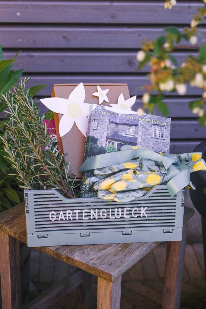 Geburtstagsgeschenkidee Gartenbox selbermachen
