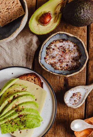 Avocado Gewürz selbermachen und verschenken einfaches Rezept