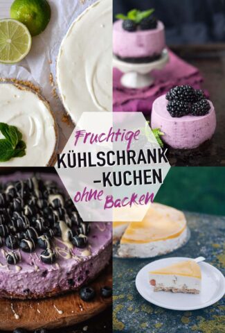 Fruchtige Kühlschrankkuchen ohne Backen einfache Rezepte