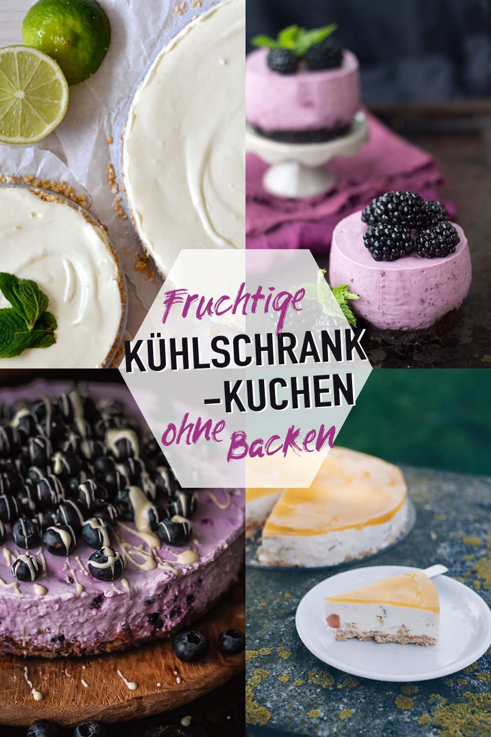 Fruchtige Kühlschrankkuchen ohne Backen einfache Rezepte