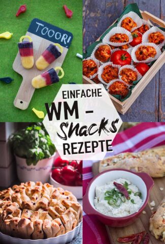 Einfach WM Snacks Rezepte - Fussballsnacks für die WM 2026