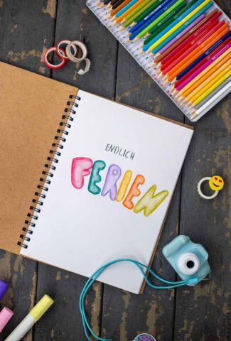 DIY Ferientagebuch selbermachen - Tipps und Ideen für Seiten