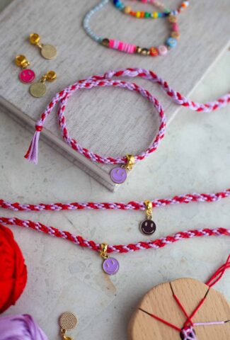 Armbänder selbermachen mit dem Knüpfstern