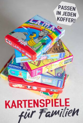 Die besten Kartenspiele für Familien klein und kompakte Verpackung