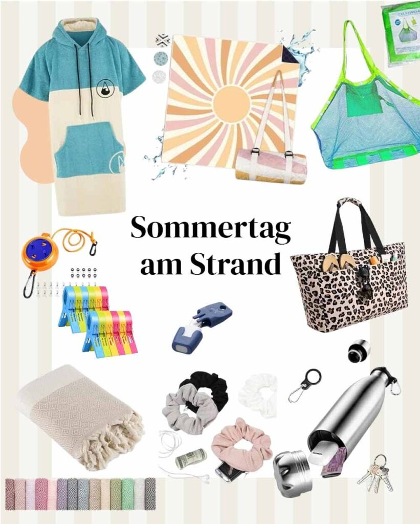 Ein Sommertag am Strand die besten Strand Gadgets