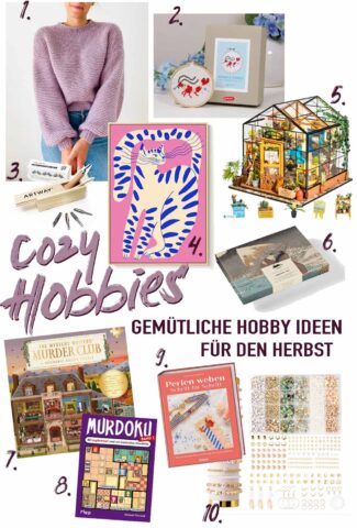 Cozy Hobbies Gemütliche Hobby Ideen für den Herbst
