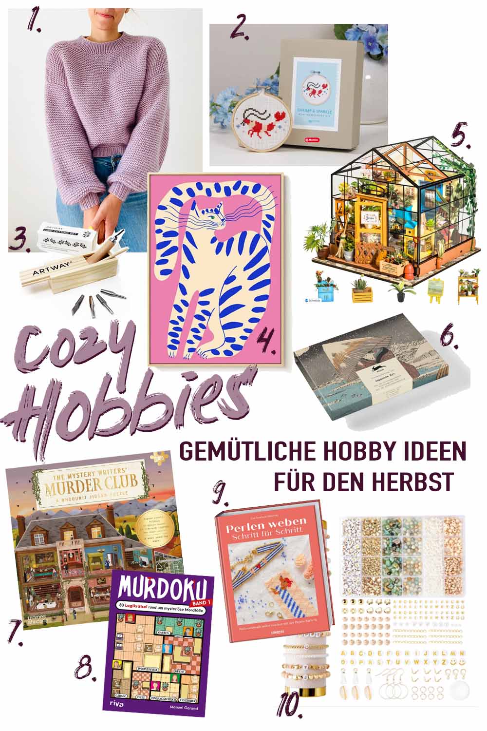 Cozy Hobbies Gemütliche Hobby Ideen für den Herbst