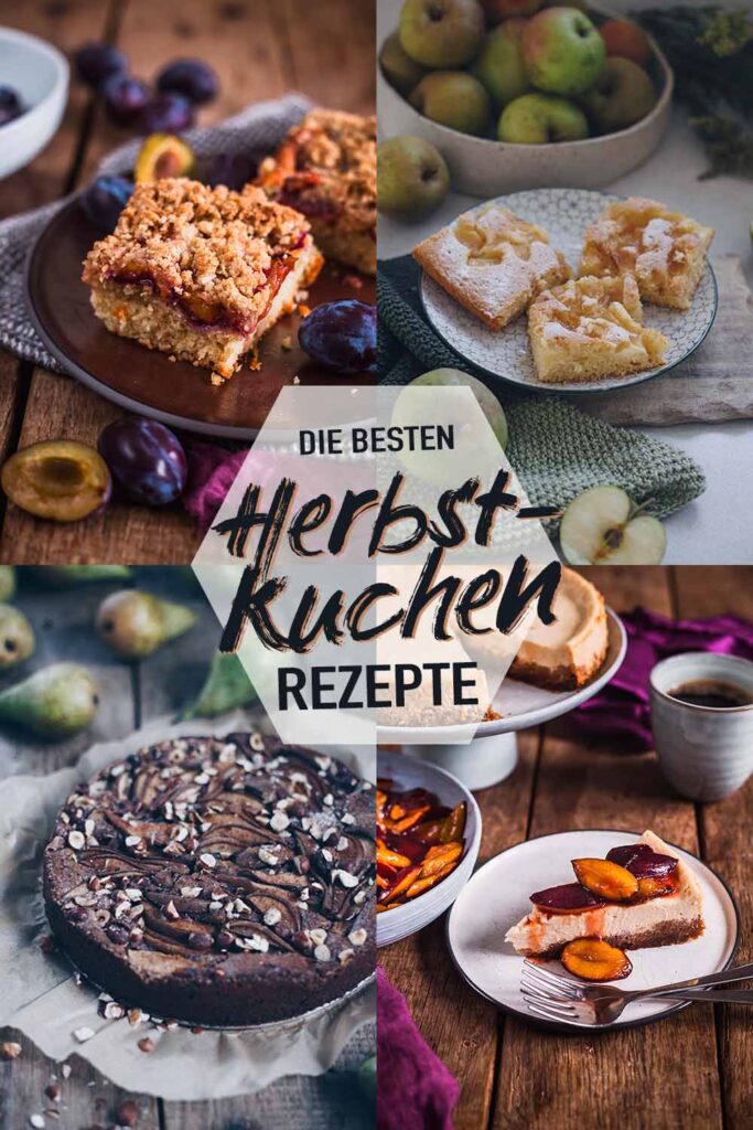 Die besten Herbstkuchen Rezepte - herbstliche Kuchenrezepte zum Ausprobieren