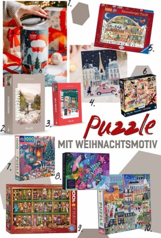 Die schönsten Puzzle mit Weihnachtsmotiv